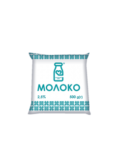 Молоко 2,5%, 500 г