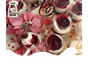 Смачні шоколадно-сирні трайфли з вишневим конфітюром