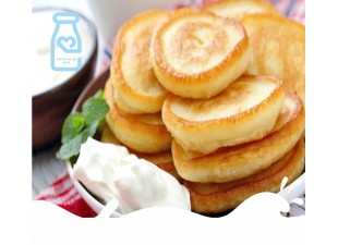 Оладки на кефірі - смачний десерт 