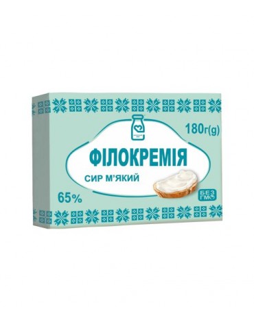 Сир м'який "Філокремія" в пачці