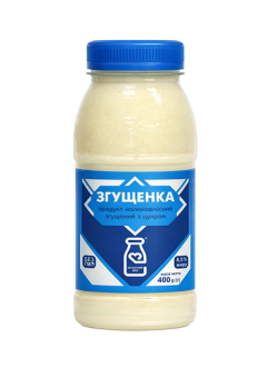 Продукт молоковмісний згущений з цукром "Згущенка", 400 г 