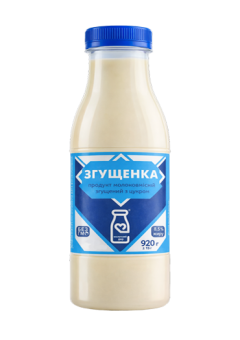 Продукт молоковмісний згущений з цукром "Згущенка" 920 г 