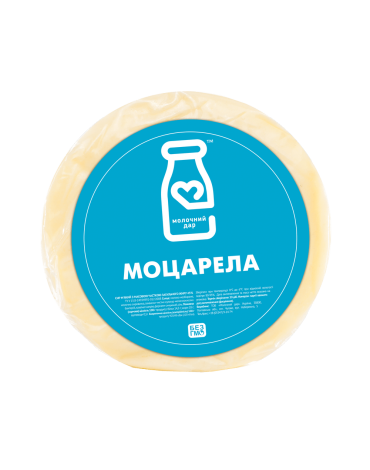 Продукт сирний "Моцарела" м’який  45% жиру