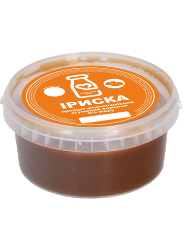 Продукт молоковмісний згущений варений "Іриска" 500г 