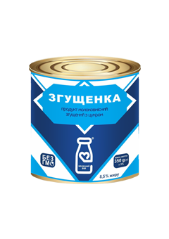 Продукт молоковмісний згущений з цукром "Згущенка" 350 г 