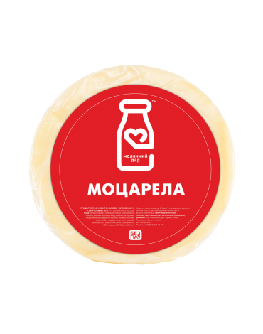 Сир "Моцарелла" м'який з масовою часткою загального жиру 40%
